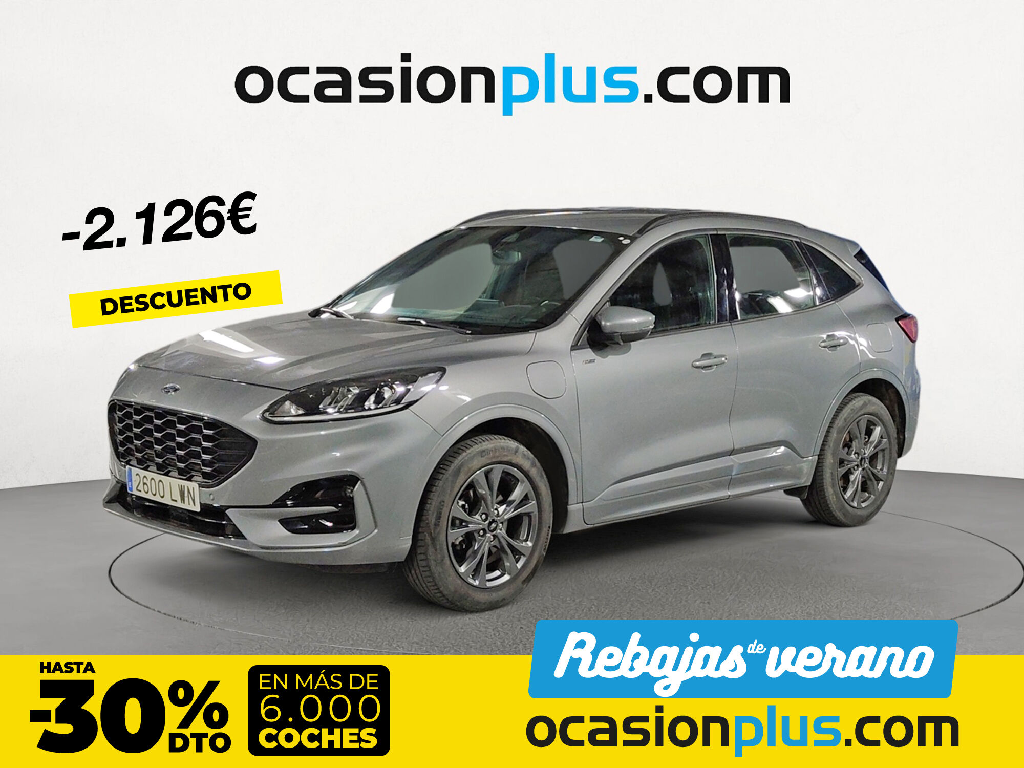 FORD Kuga (2.5 Duratec PHEV ST-Line Auto 165 kW (225 CV)) en Madrid