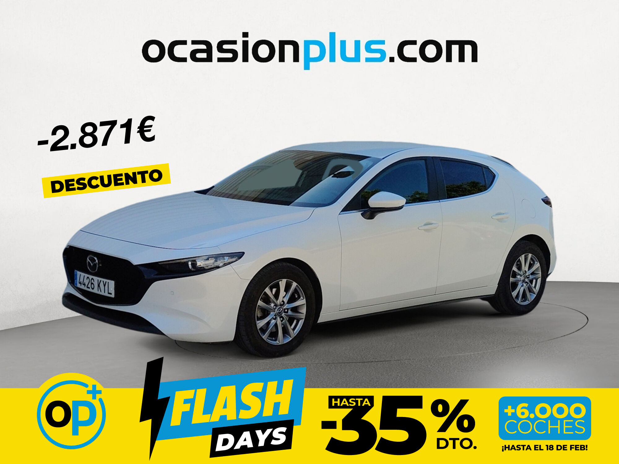 Foto del MAZDA Mazda3 2.0 e-Skyactiv-G Evolution 90kW