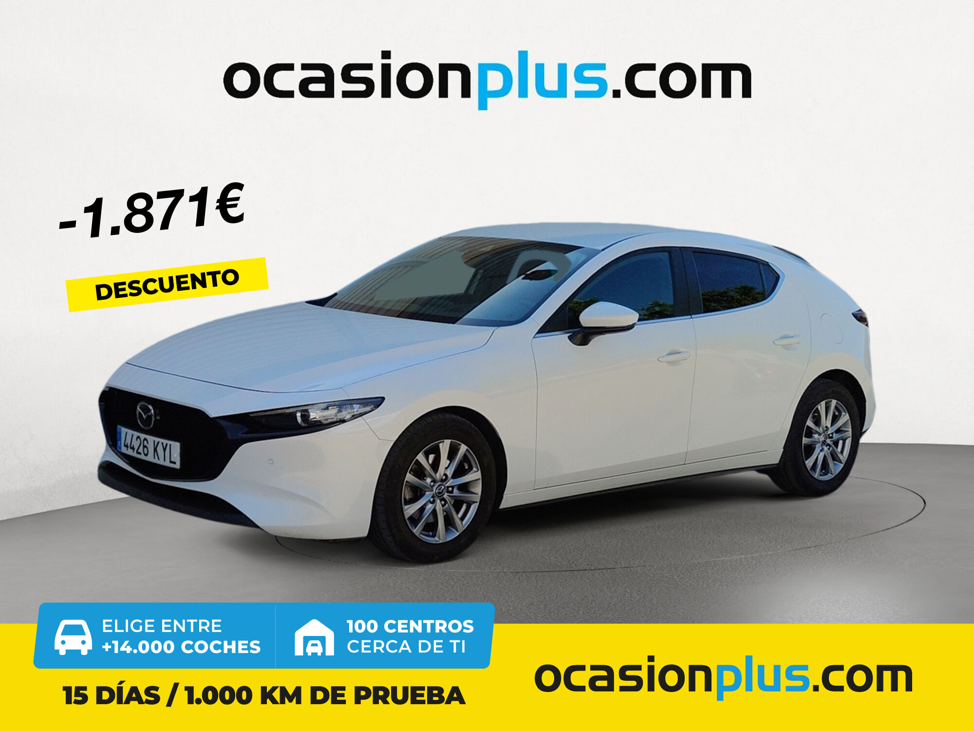 MAZDA Mazda3 (2.0 e-Skyactiv-G Evolution 89 kW (122 CV)) en Madrid