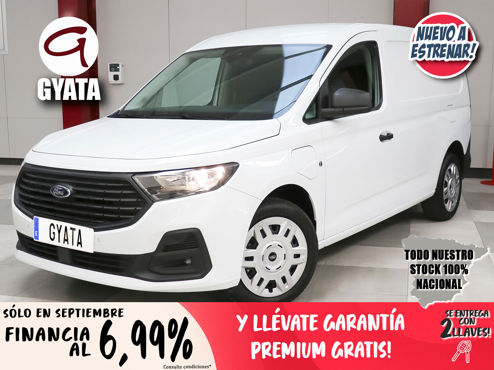 FORD Transit (Furgon 1.5 EcoBoost PHEV Trend L1 AT 110 kW (150 CV)) en Madr