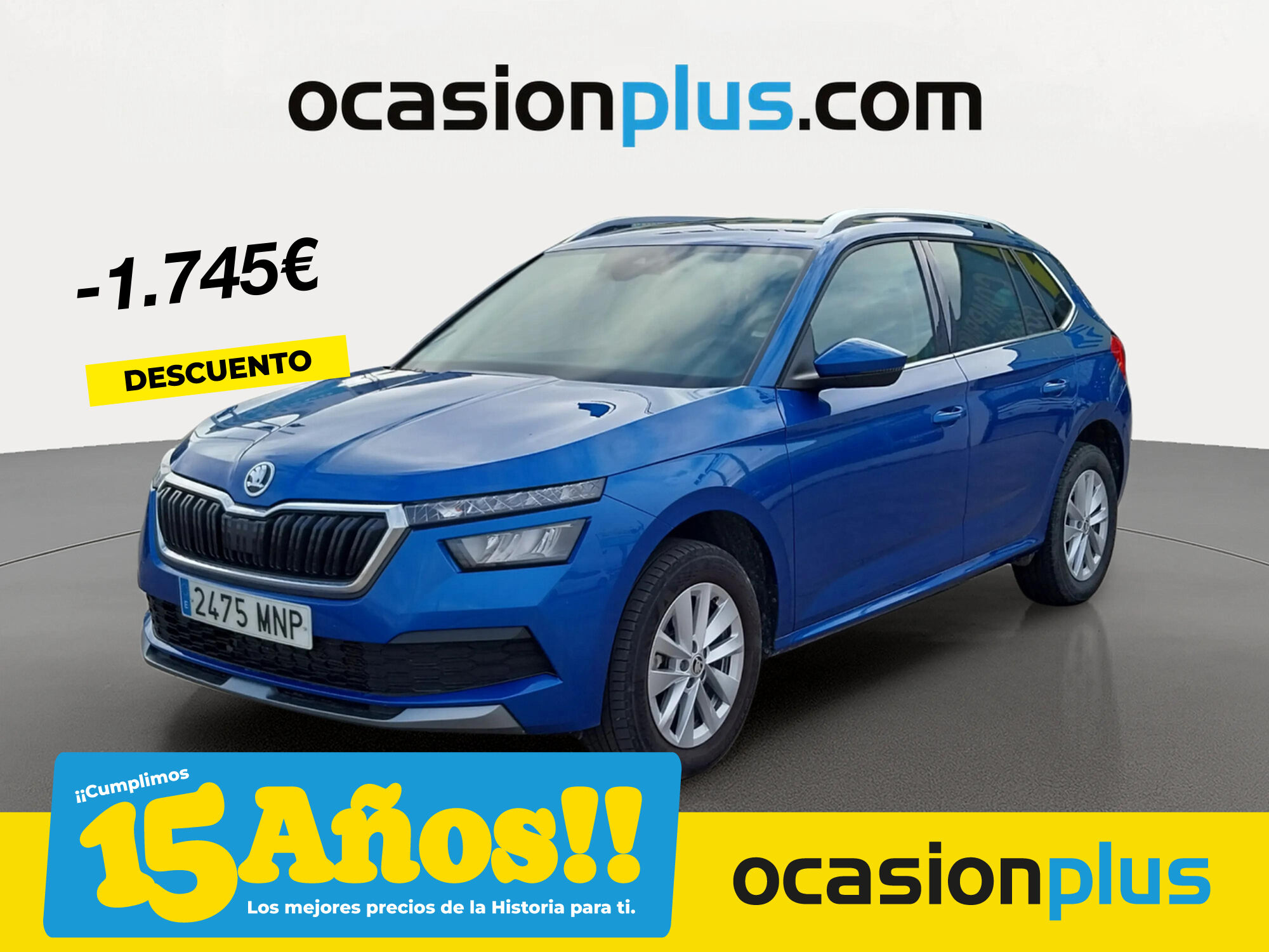 SKODA Kamiq (1.0 TSI Ambition 81 kW (110 CV)) en Madrid