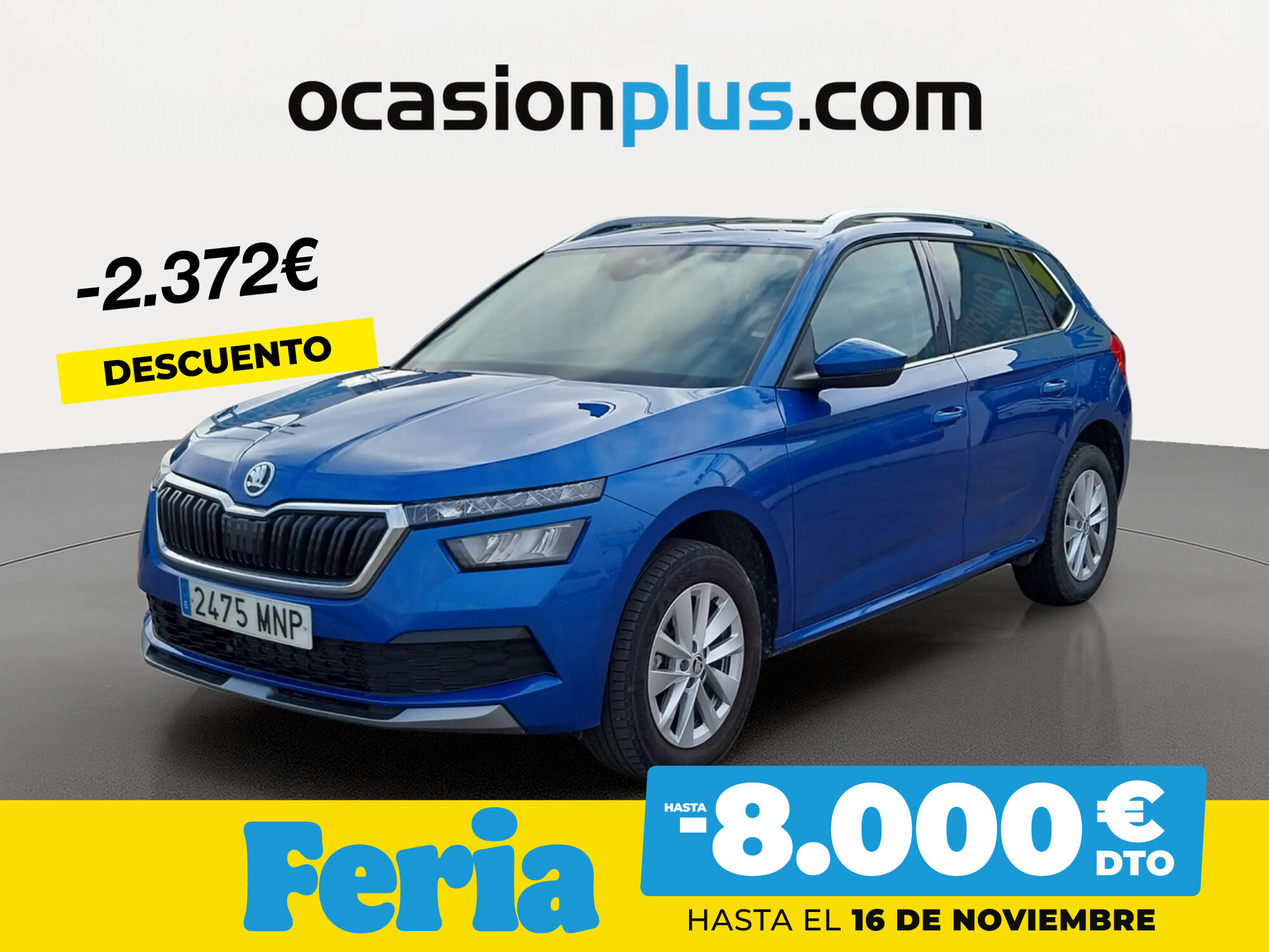 SKODA Kamiq (1.0 TSI Ambition 81 kW (110 CV)) en Madrid