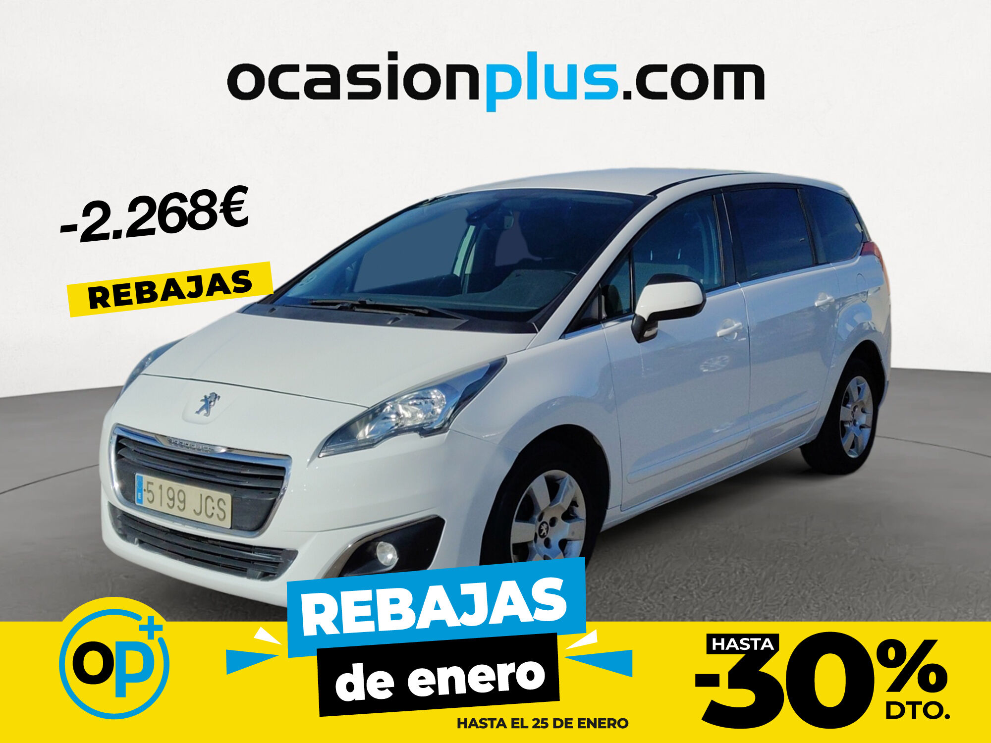 PEUGEOT 5008 (1.6 e-HDI Active FAP ETG6 Blue Lion 84 kW (115 CV)) en Madrid
