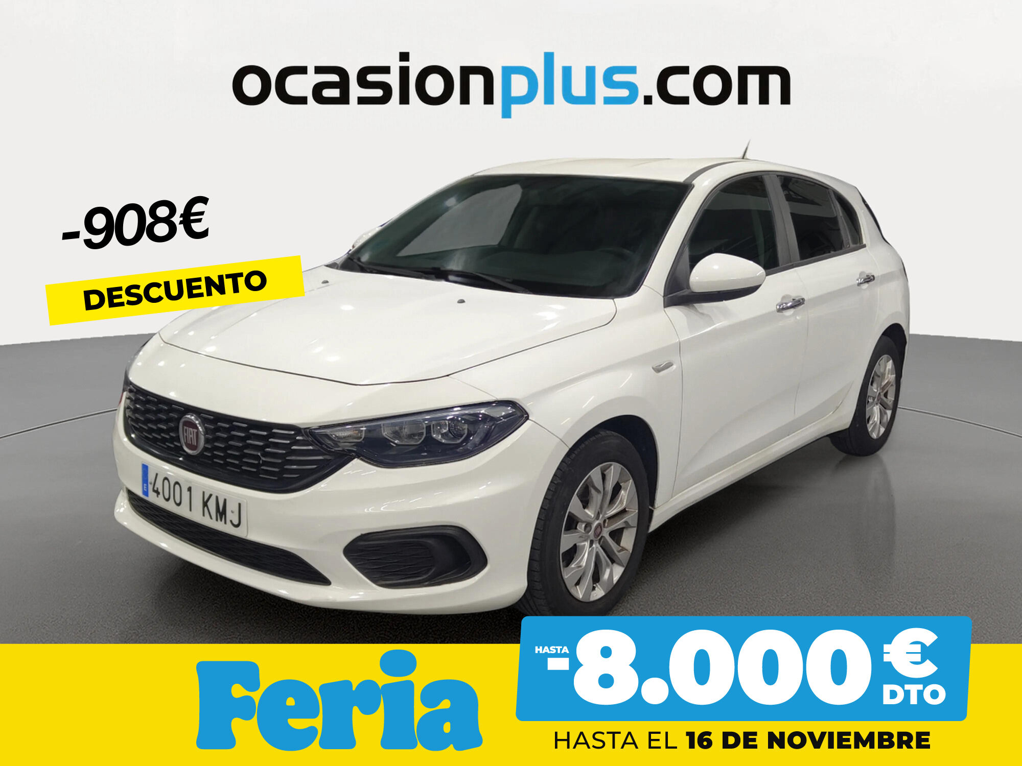 FIAT Tipo (1.4 16v Easy 70 kW (95 CV)) en Madrid