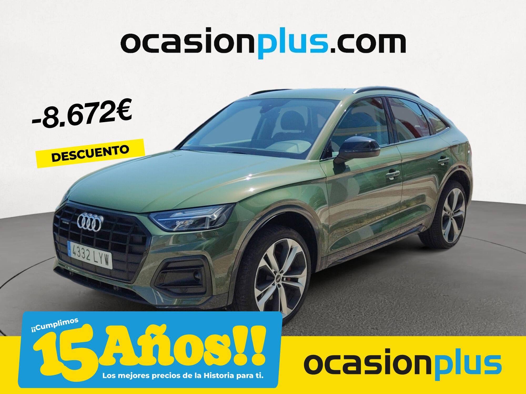 AUDI Q5 (Advanced 50 TFSI e quattro-ultra 220 kW (299 CV)) en Madrid