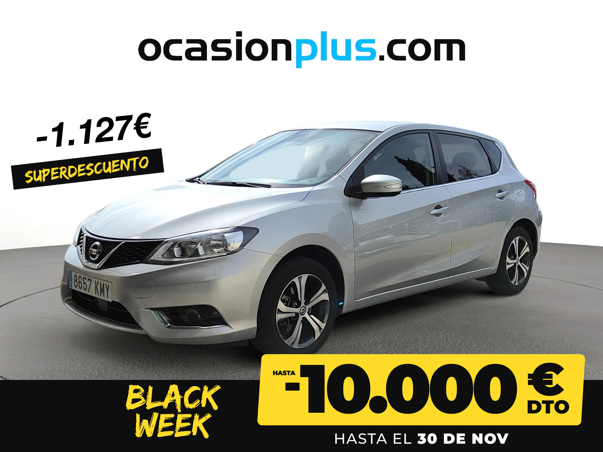 NISSAN Pulsar (1.2 DIG-T Acenta 85 kW (115 CV)) en Madrid