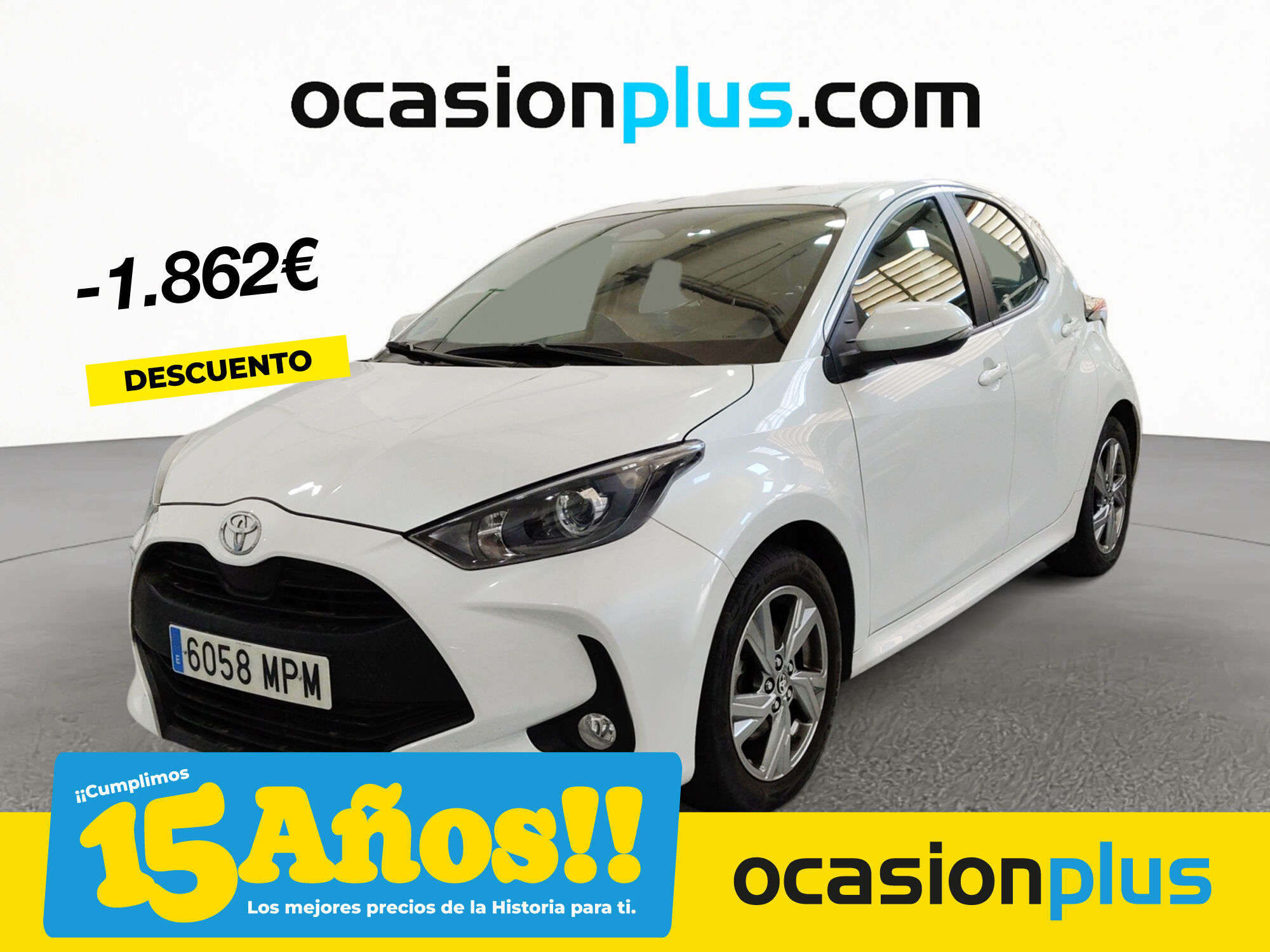 TOYOTA Yaris (120H Active Plus 85 kW (116 CV)) en Madrid