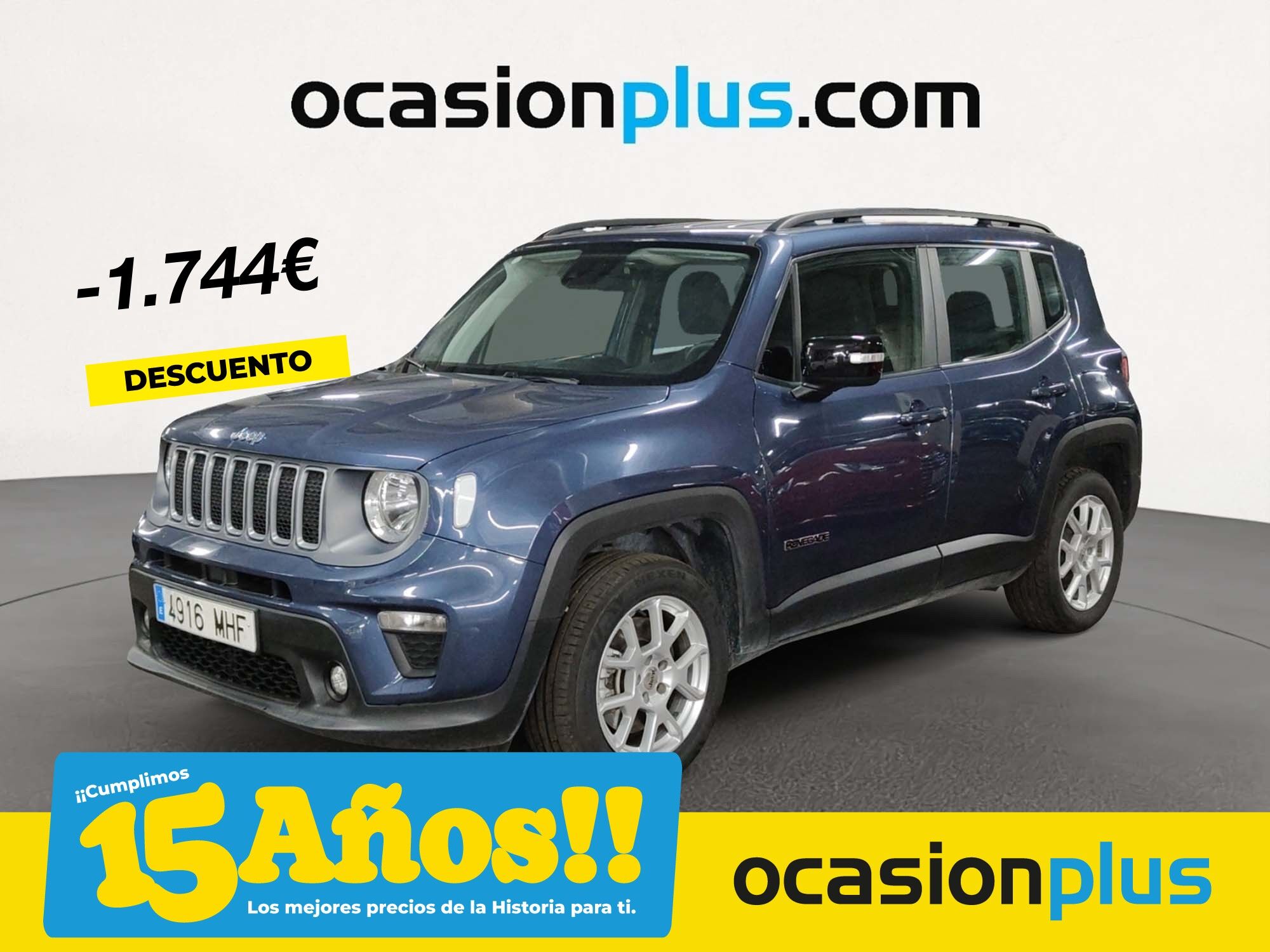 JEEP Renegade (1.3 PHEV 4xe Limited AT 140 kW (190 CV)) en Madrid