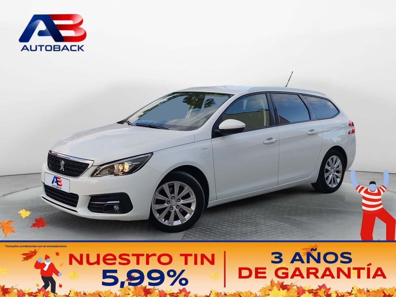 PEUGEOT 308 (SW Style BlueHDi 130 S&S EAT8) en Madrid