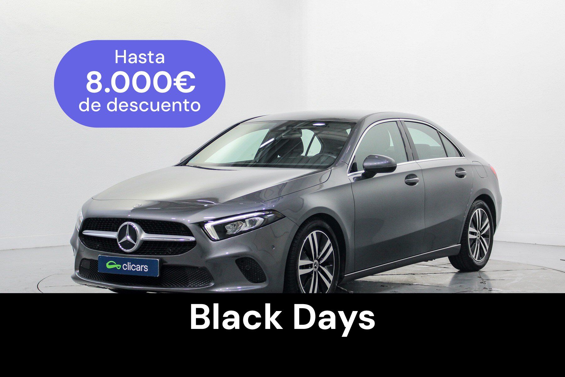 MERCEDES Clase A (A 180d Sedán 8G-DCT) en Madrid