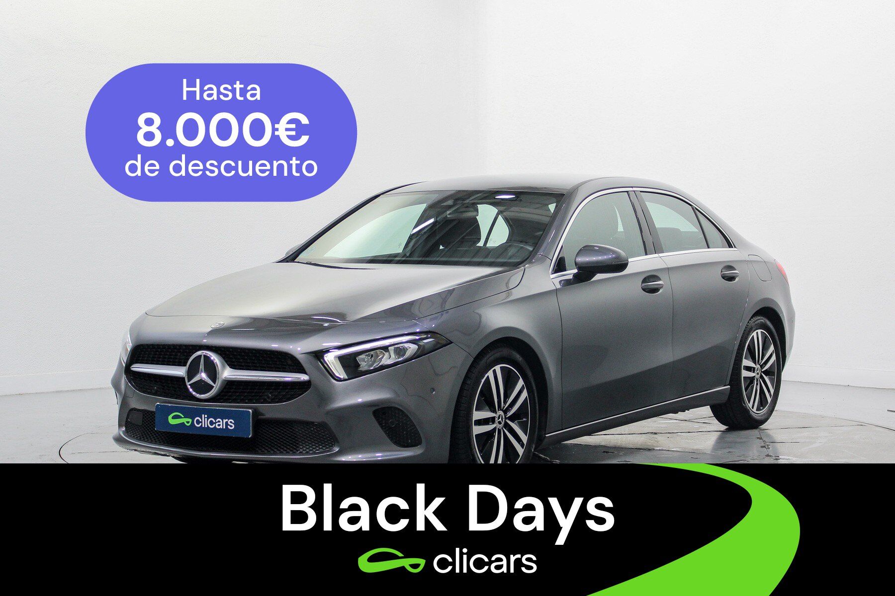 MERCEDES Clase A (A 180d Sedán 8G-DCT) en Madrid