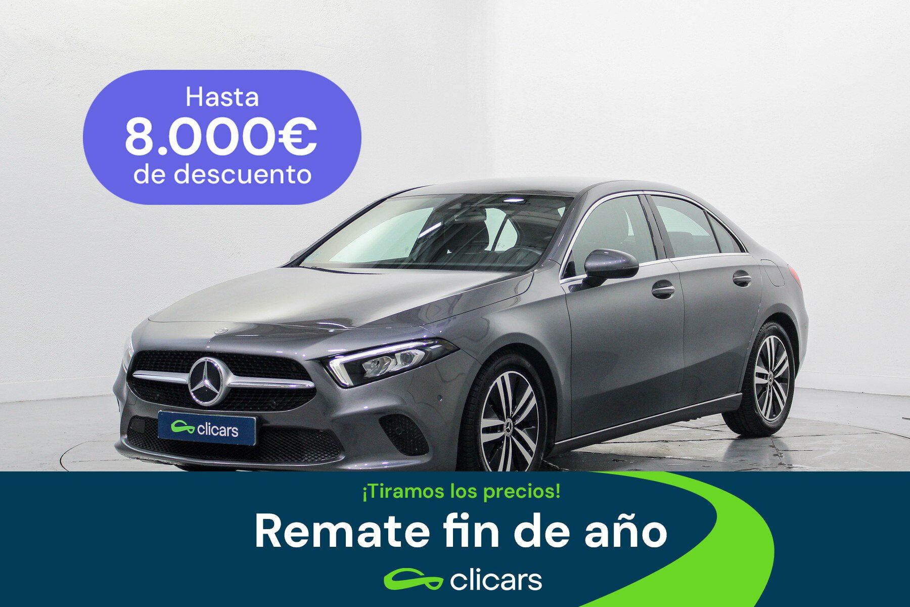 MERCEDES Clase A (A 180d Sedán 8G-DCT) en Madrid