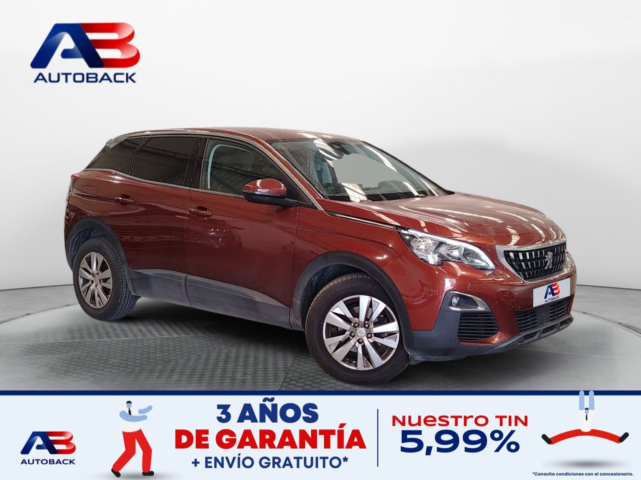 PEUGEOT 3008 (1.6BLUEHDI 88KW (120CV) ACTIVE S&S) en Madrid