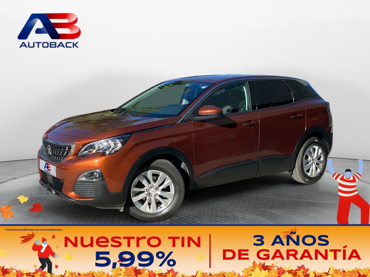 PEUGEOT 3008 (1.6BLUEHDI 88KW (120CV) ACTIVE S&S) en Madrid