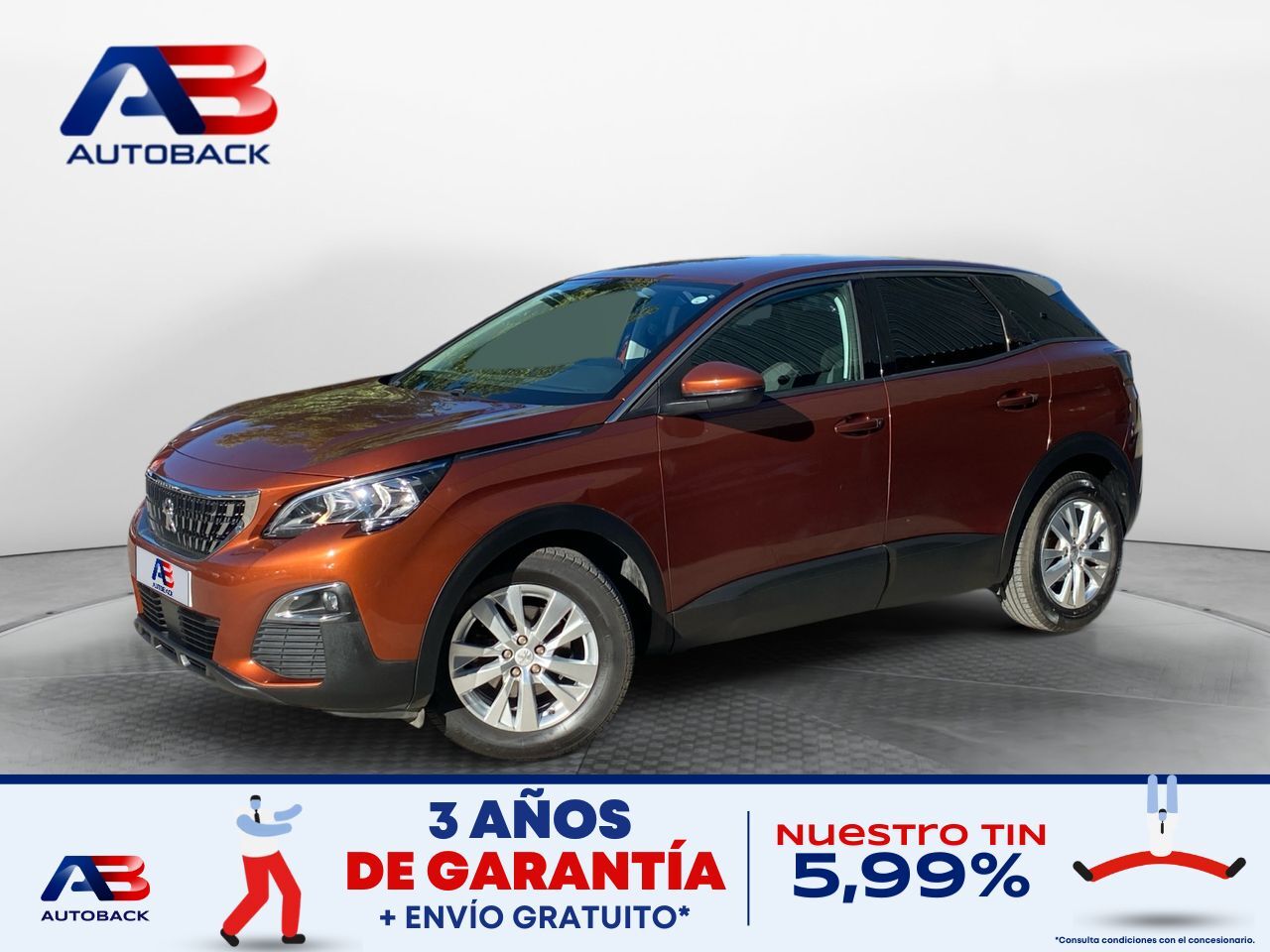 PEUGEOT 3008 (1.6BLUEHDI 88KW (120CV) ACTIVE S&S) en Madrid