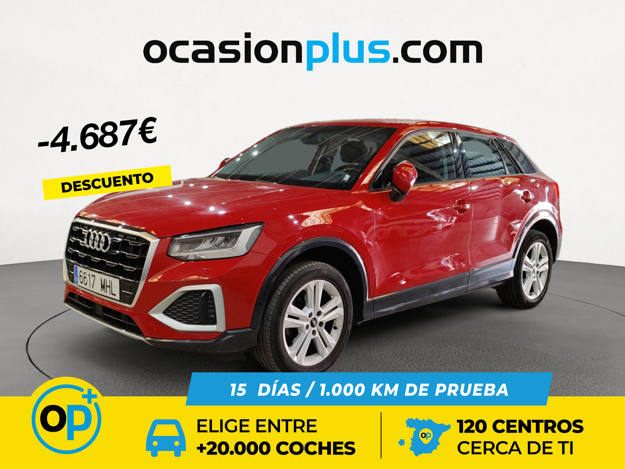 AUDI Q2 (Advanced 30 TFSI 81 kW (110 CV)) en Madrid