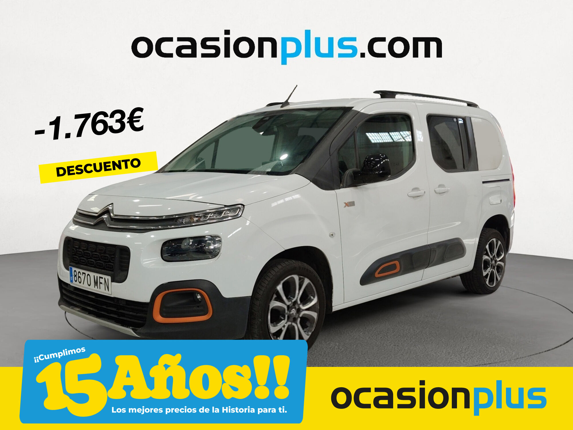 CITROEN Berlingo (Combi BlueHDi 100 Talla M Shine Business 75 kW (102 CV)) 