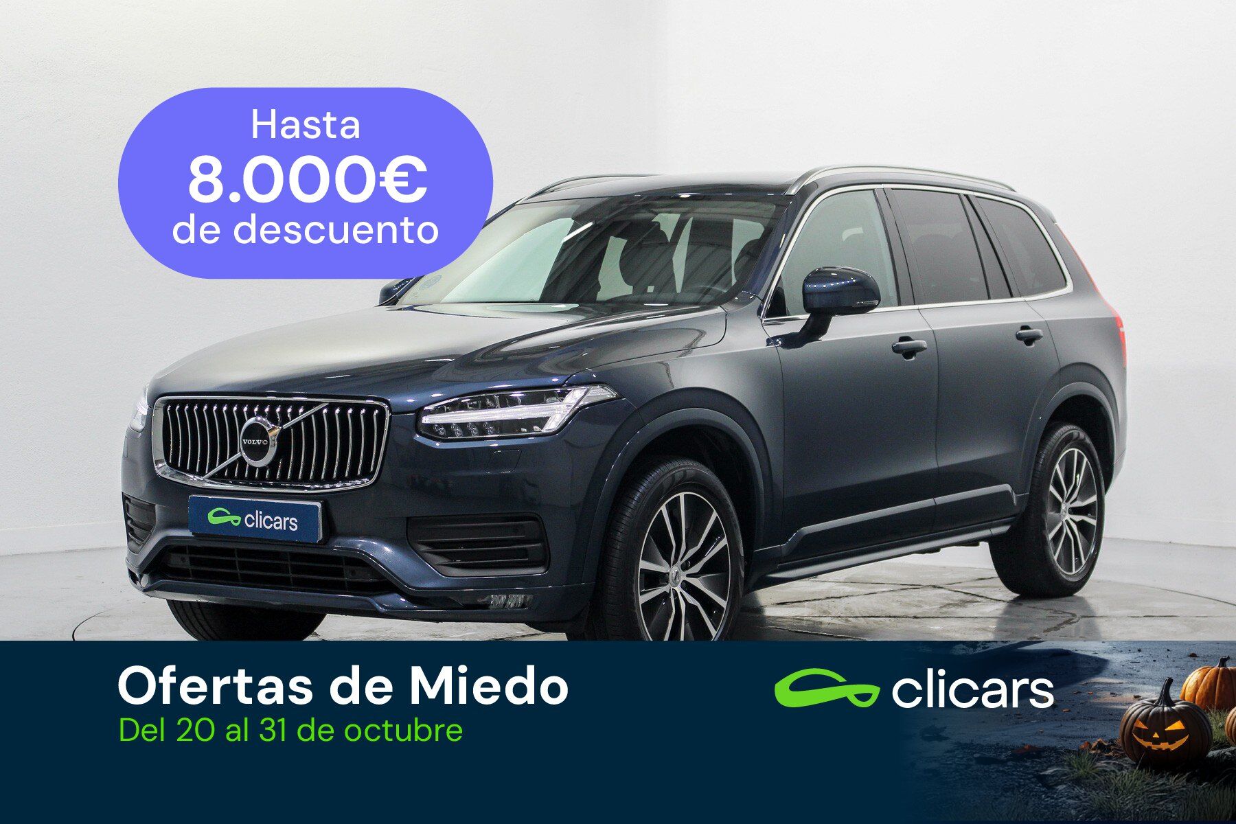 VOLVO XC90 (XC90 B5 Momentum Pro 7pl. AWD Aut.) en Madrid