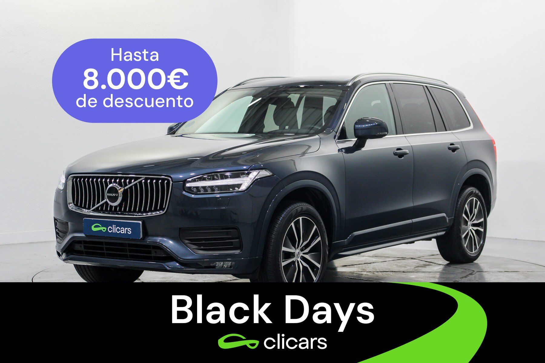 VOLVO XC90 (XC90 B5 Momentum Pro 7pl. AWD Aut.) en Madrid