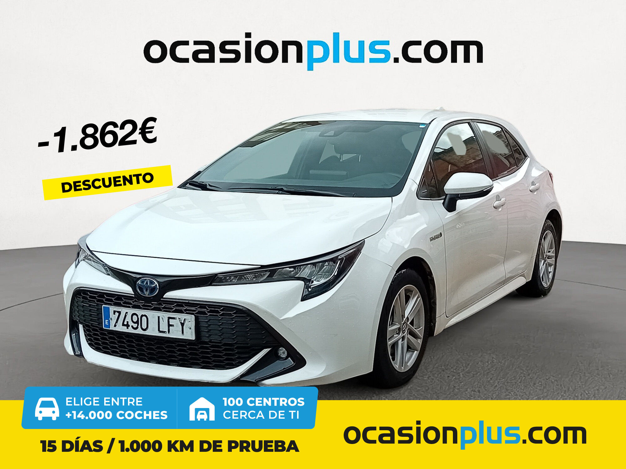 TOYOTA Corolla (125H Active E-CVT 90 kW (122 CV)) en Madrid