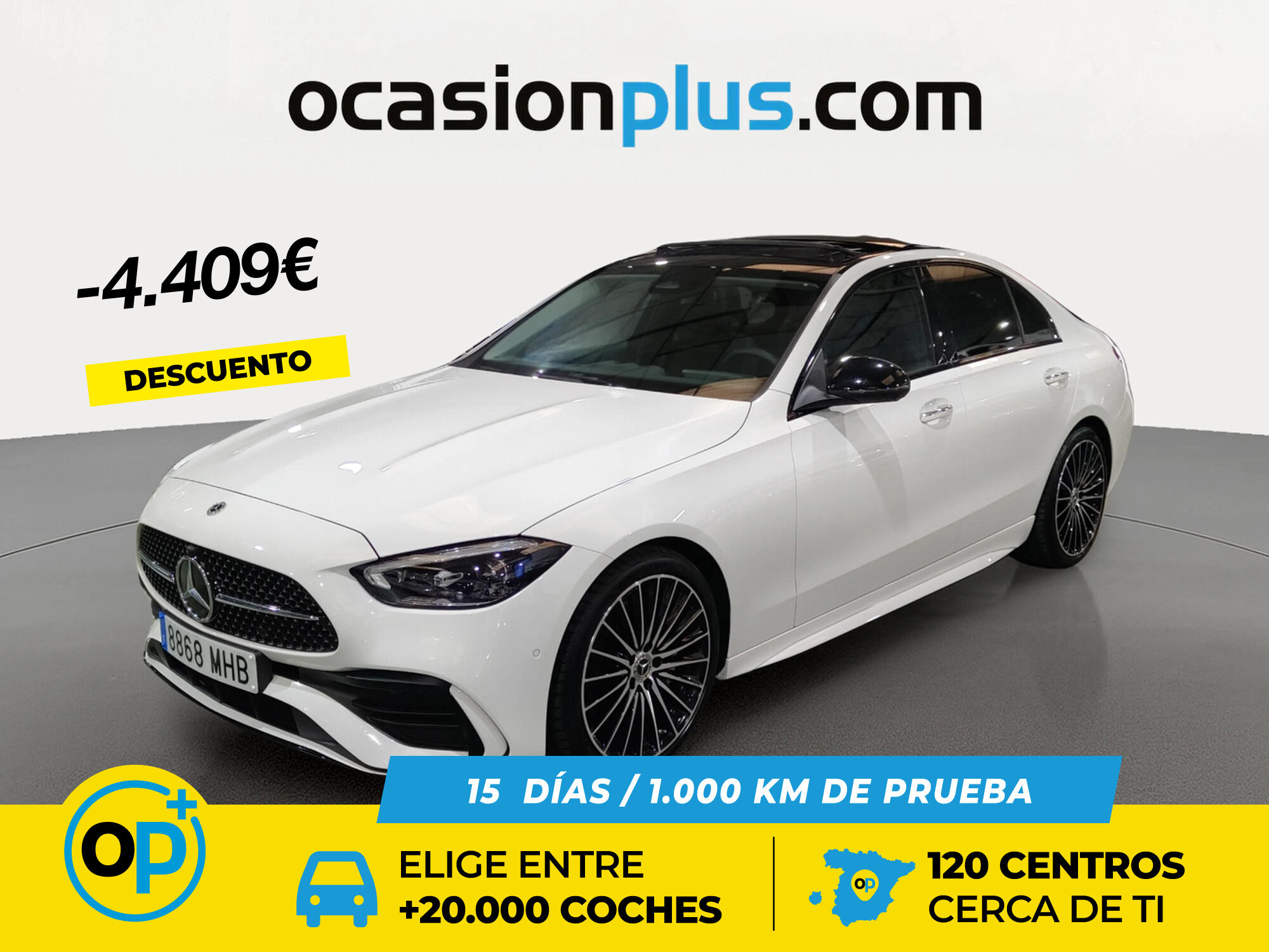 MERCEDES Clase C (200 150 kW (204 CV)) en Madrid