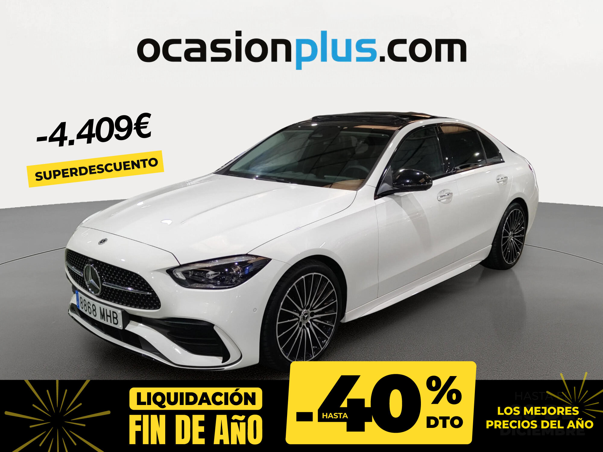 MERCEDES Clase C (200 150 kW (204 CV)) en Madrid