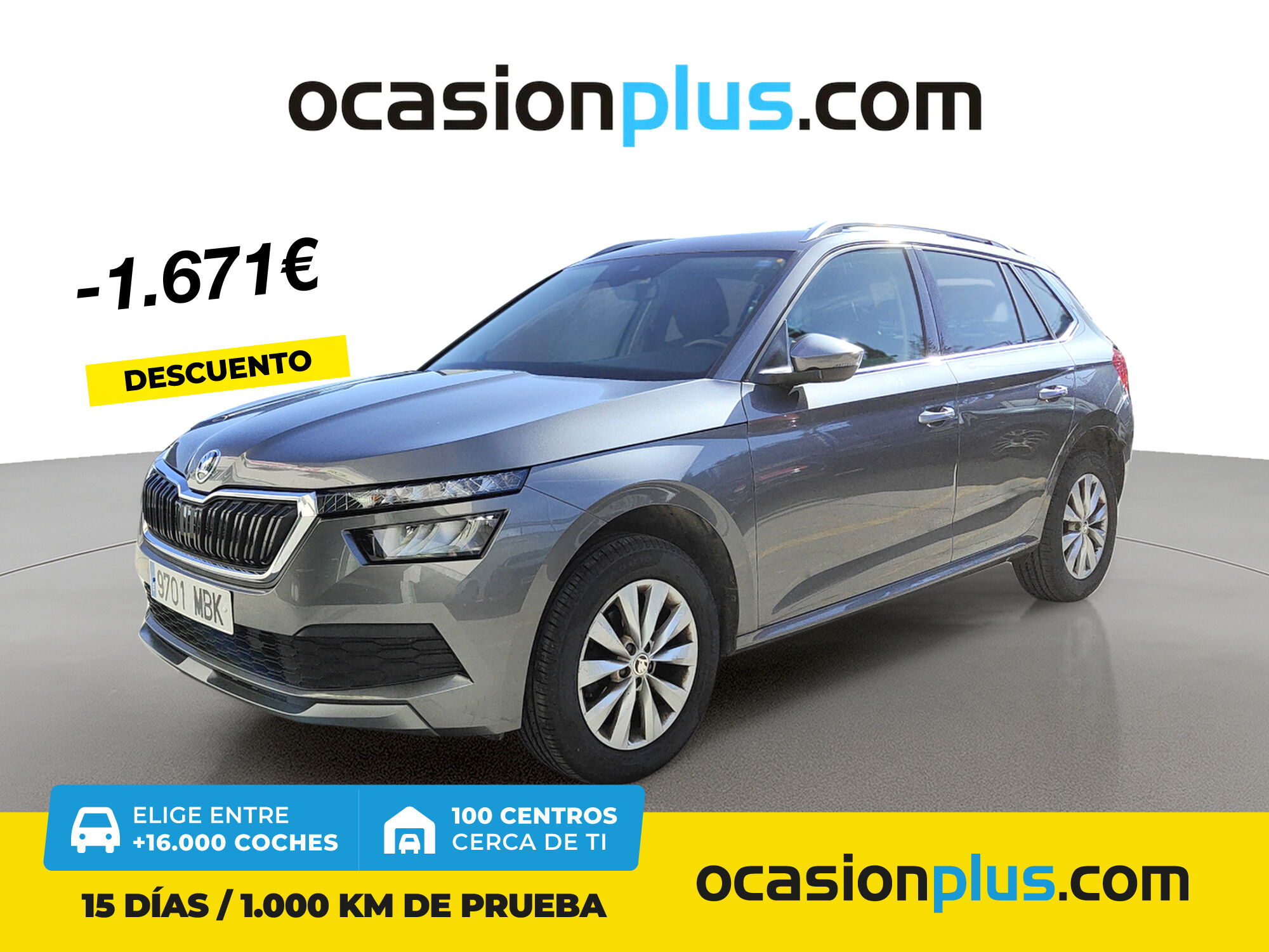 SKODA Kamiq (1.0 TSI Ambition 81 kW (110 CV)) en Madrid