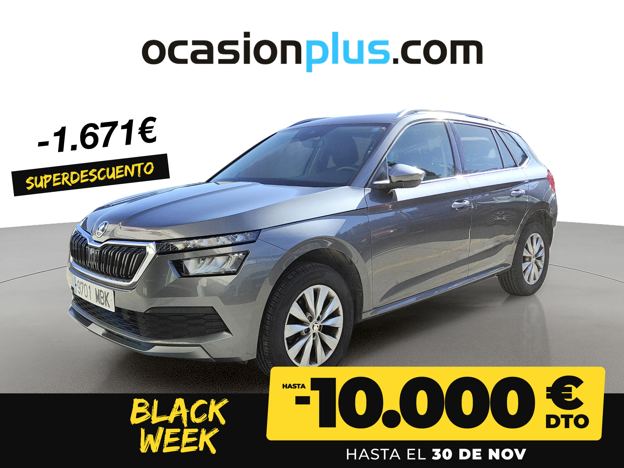 SKODA Kamiq (1.0 TSI Ambition 81 kW (110 CV)) en Madrid