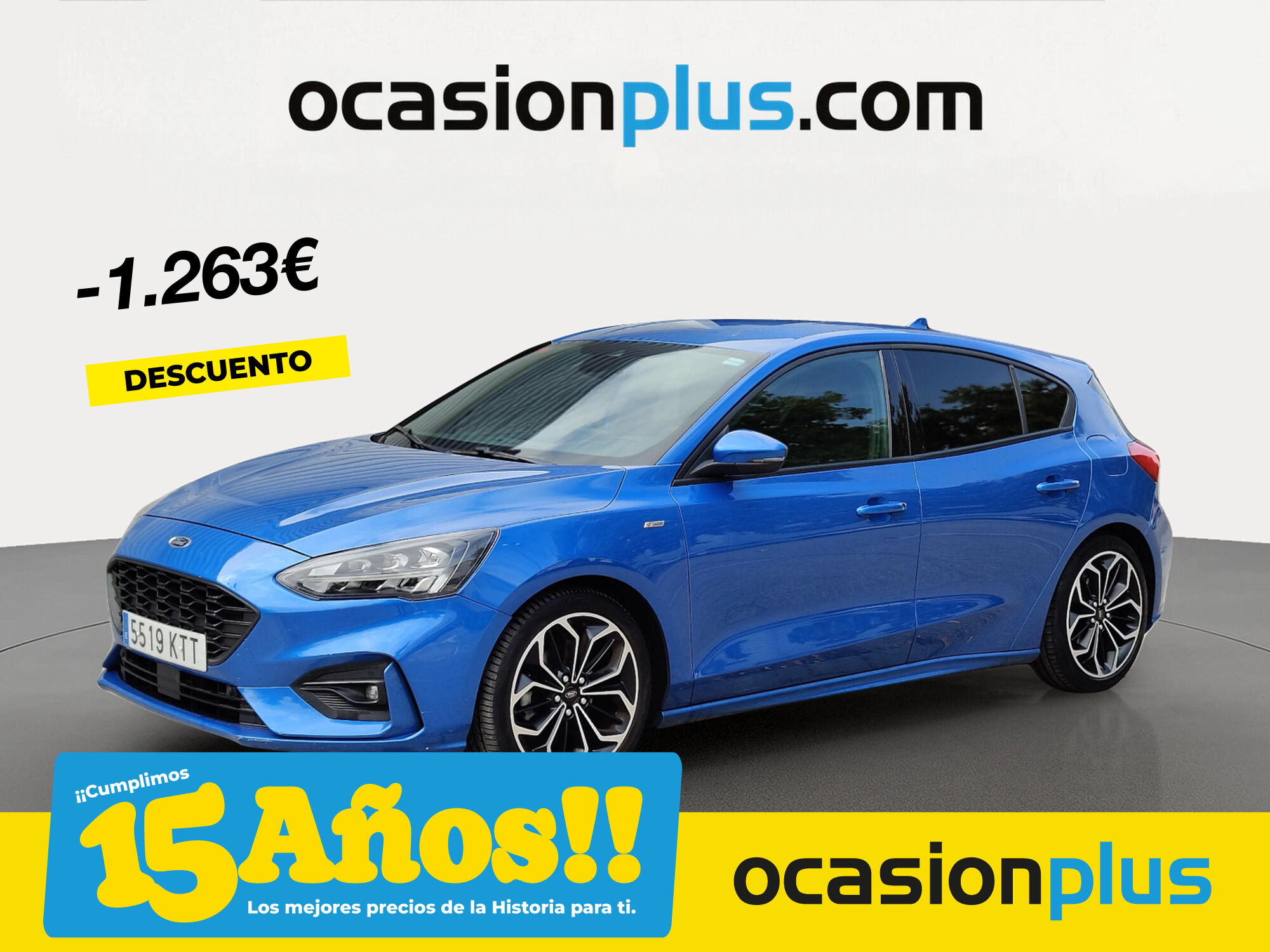 FORD Focus (1.0 Ecoboost S&S ST-Line 92 kW (125 CV)) en Madrid