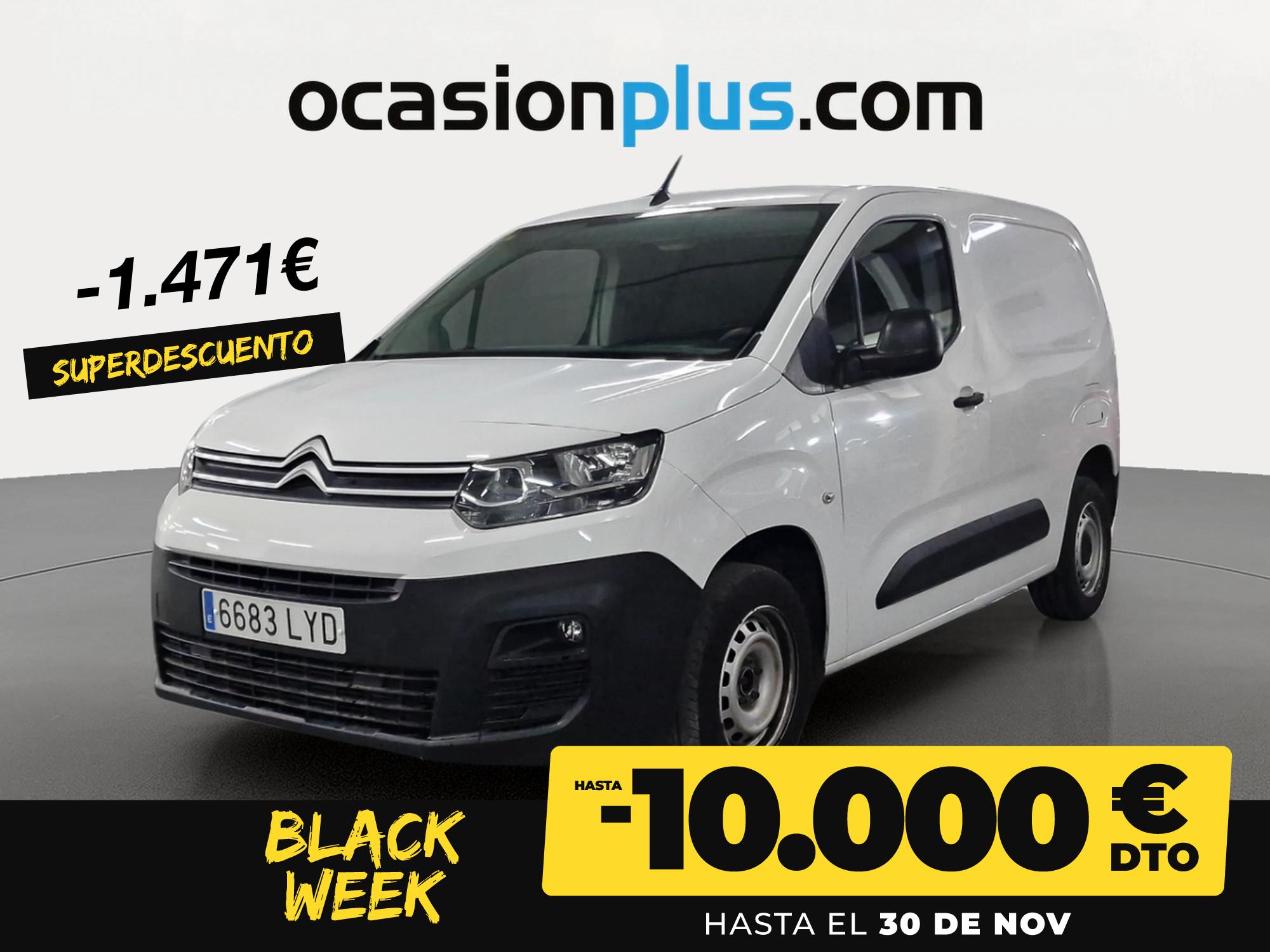 CITROEN Berlingo (Furgon BlueHDi 100 Talla M Control 75 kW (102 CV)) en Mad