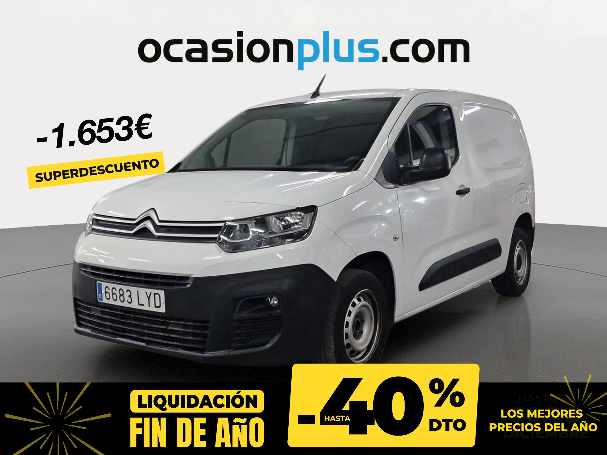 CITROEN Berlingo (Furgon BlueHDi 100 Talla M Control 75 kW (102 CV)) en Mad