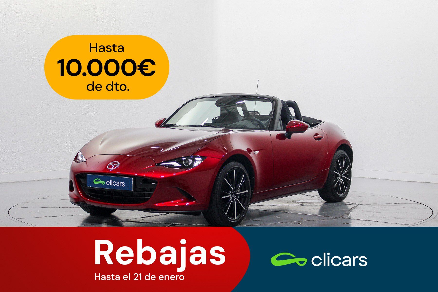 MAZDA MX-5 (MX-5 ST 2.0 Skyactiv-G Exclusive-Line) en Madrid
