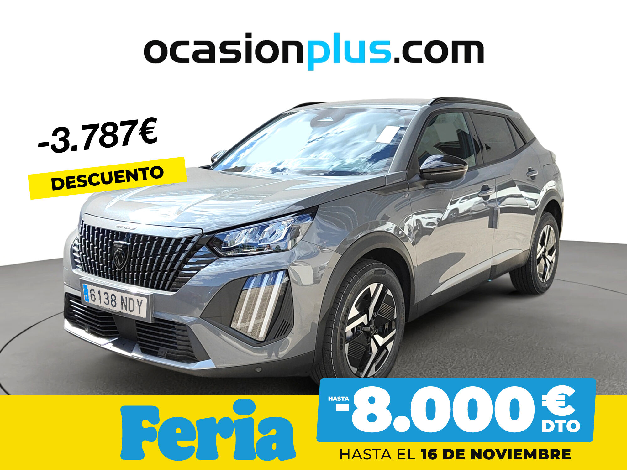 PEUGEOT 2008 (PureTech 100 S&S Allure 75 kW (100 CV)) en Madrid