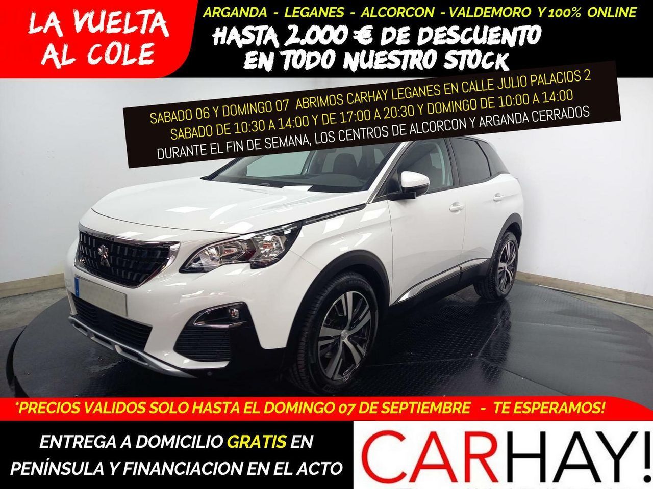 PEUGEOT 3008 (1.5 BLUE HDI 96 KW ALLURE S&S) en Madrid