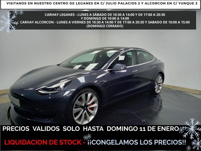 TESLA Model 3 (75 KWH PERFORMANCE DUAL MOTOR) en Madrid
