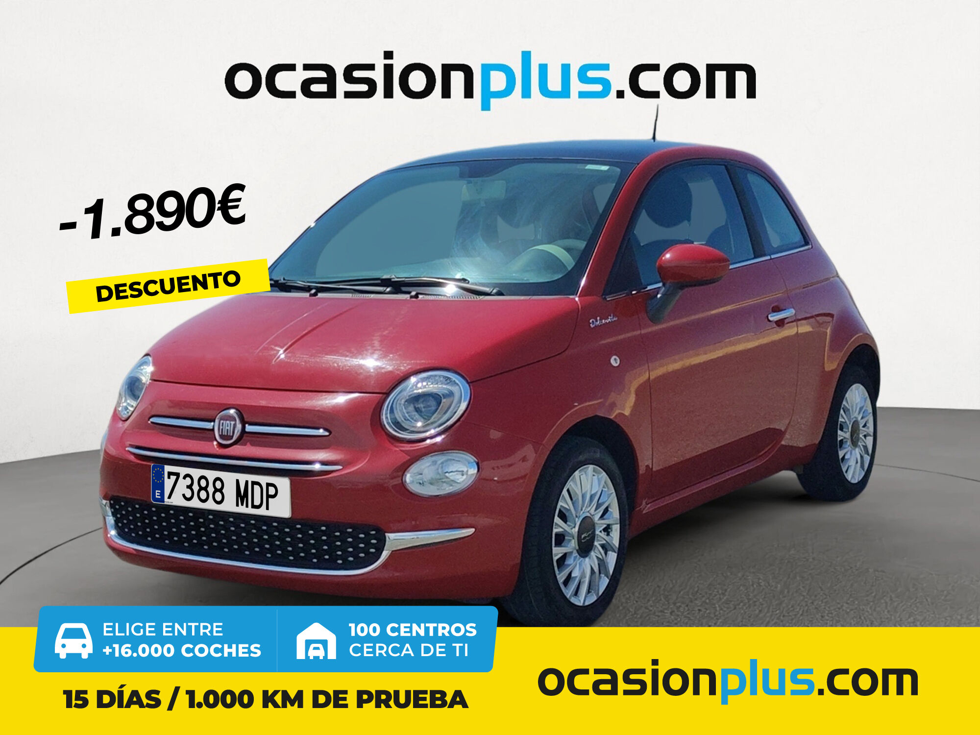 FIAT 500 (1.0 Hybrid Dolcevita 51 kW (70 CV)) en Madrid