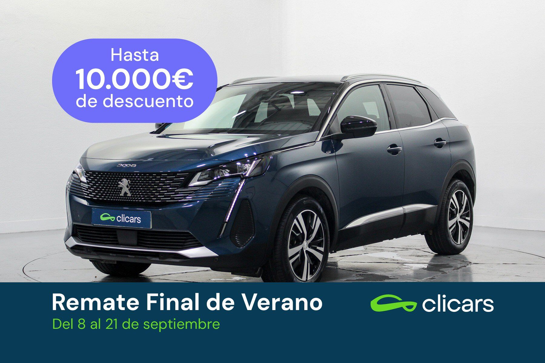 PEUGEOT 3008 (3008 1.5BlueHDi GT S&S EAT8 130) en Madrid
