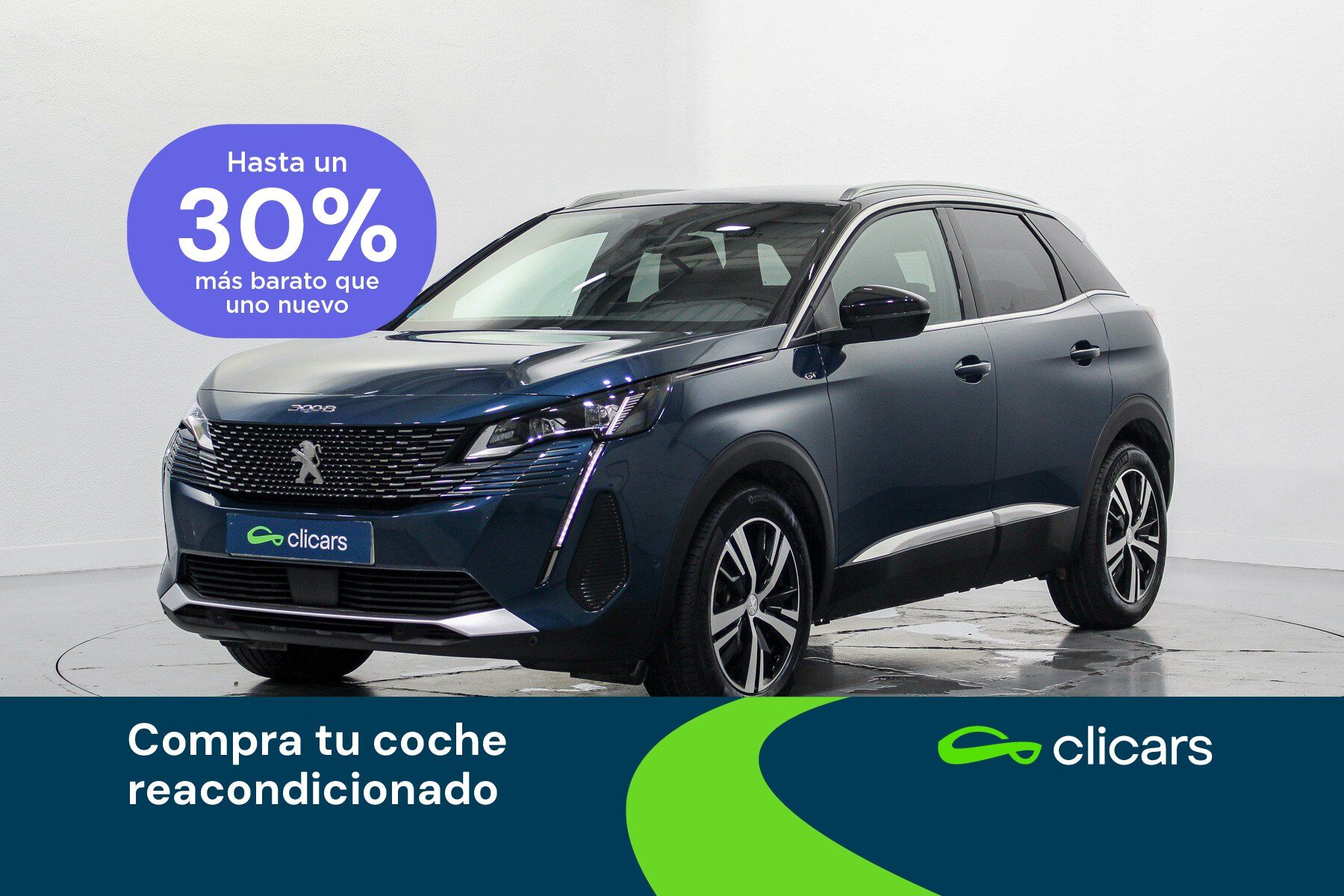 PEUGEOT 3008 (3008 1.5BlueHDi GT S&S EAT8 130) en Madrid