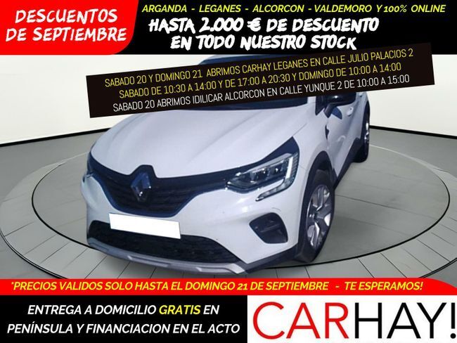 RENAULT Captur (Intens TCe 74kW (100CV) GLP) en Madrid