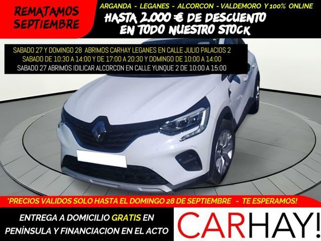 RENAULT Captur (Intens TCe 74kW (100CV) GLP) en Madrid