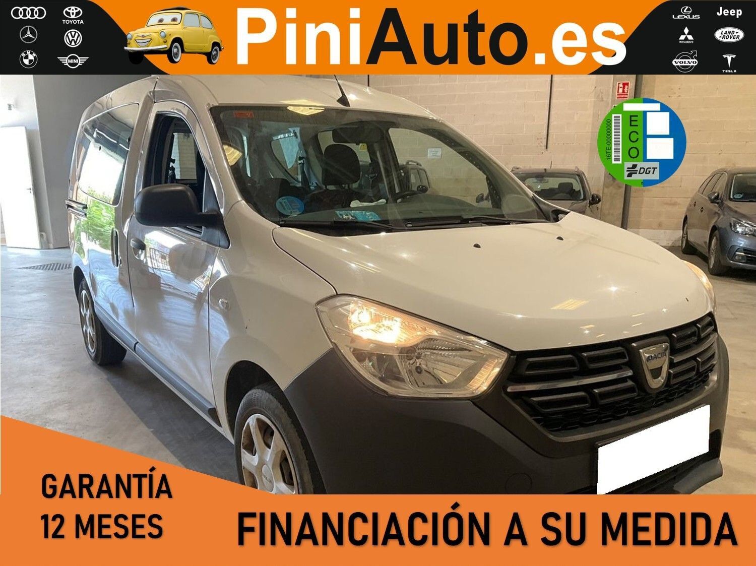 DACIA Dokker (1.6 100cv GLP Essential -18) en Madrid