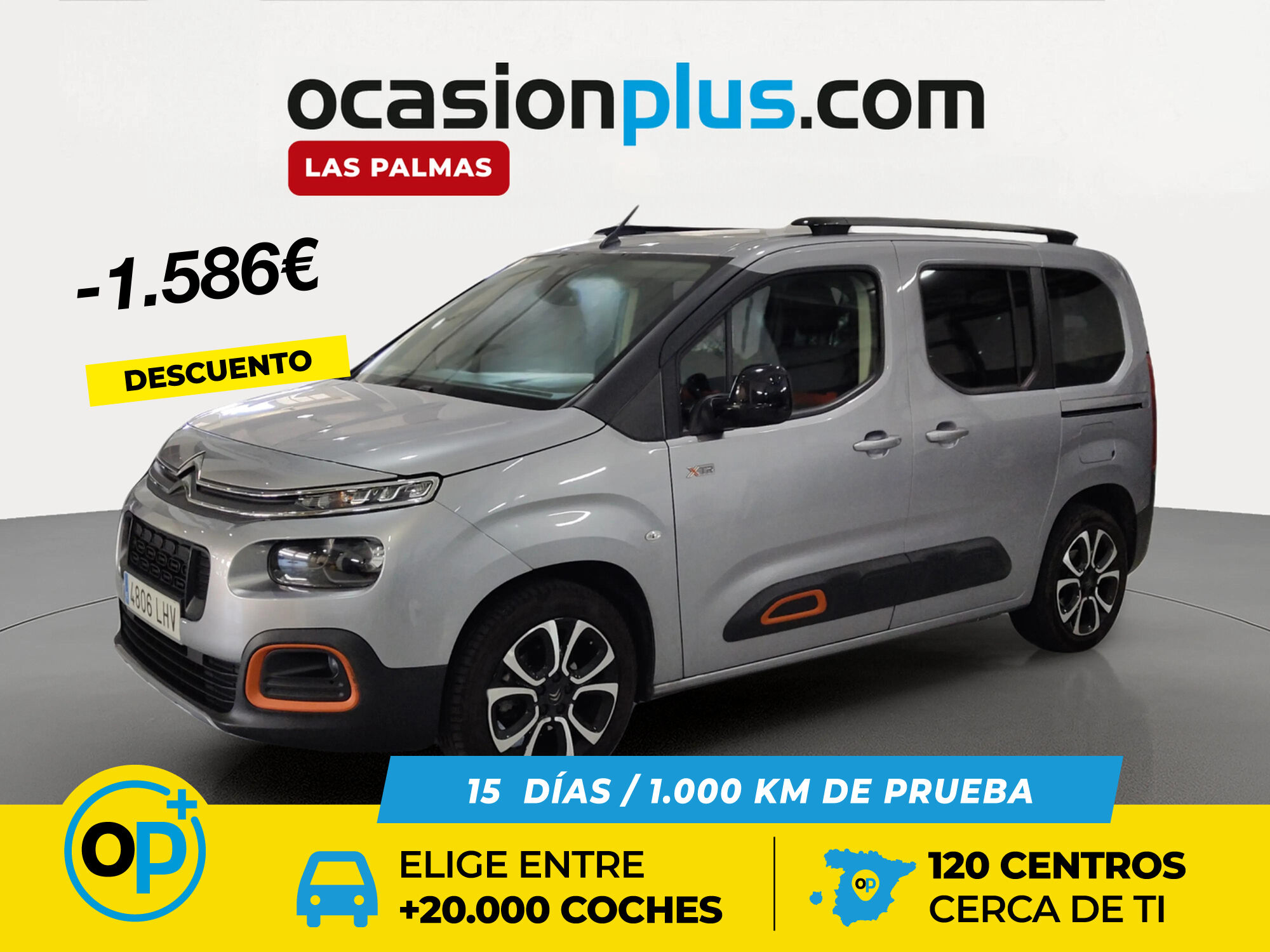 Foto del CITROEN Berlingo BlueHDi S&S Talla M Shine 100