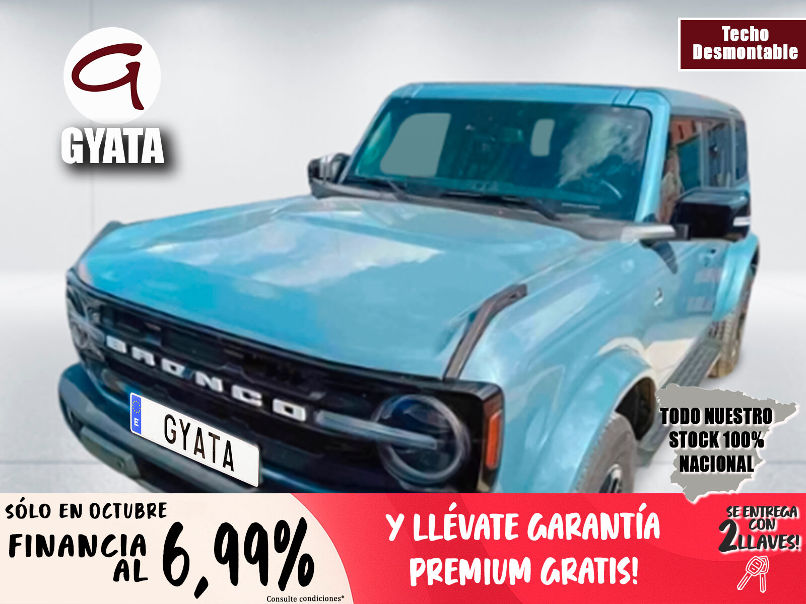 FORD Bronco (2.7 EcoBoost V6 Outer Banks 4x4 In Auto 246 kW (335 CV)) en Ma