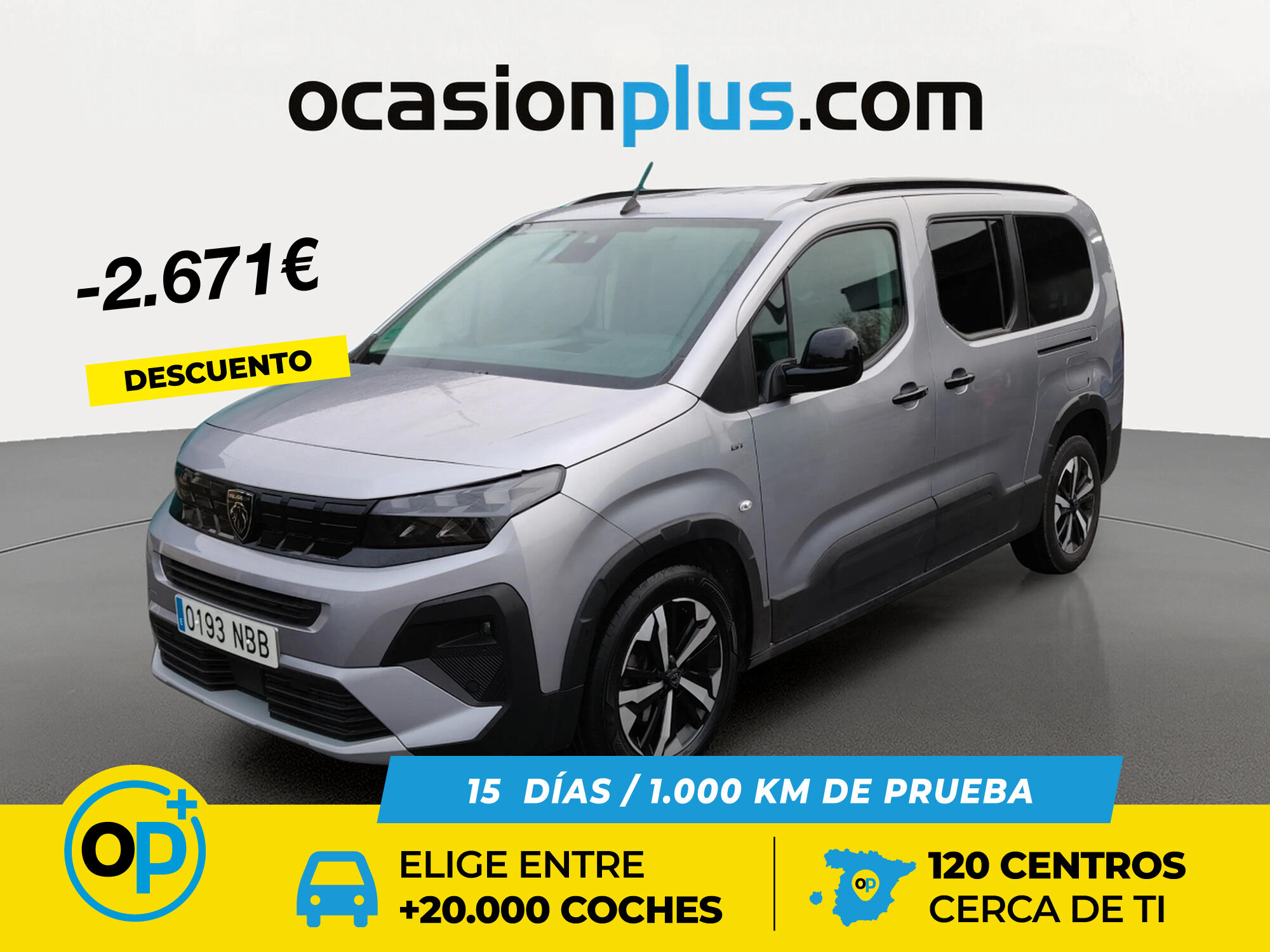 PEUGEOT Rifter (BlueHDi 130 GT Long EAT8 96 kW (130 CV)) en Madrid