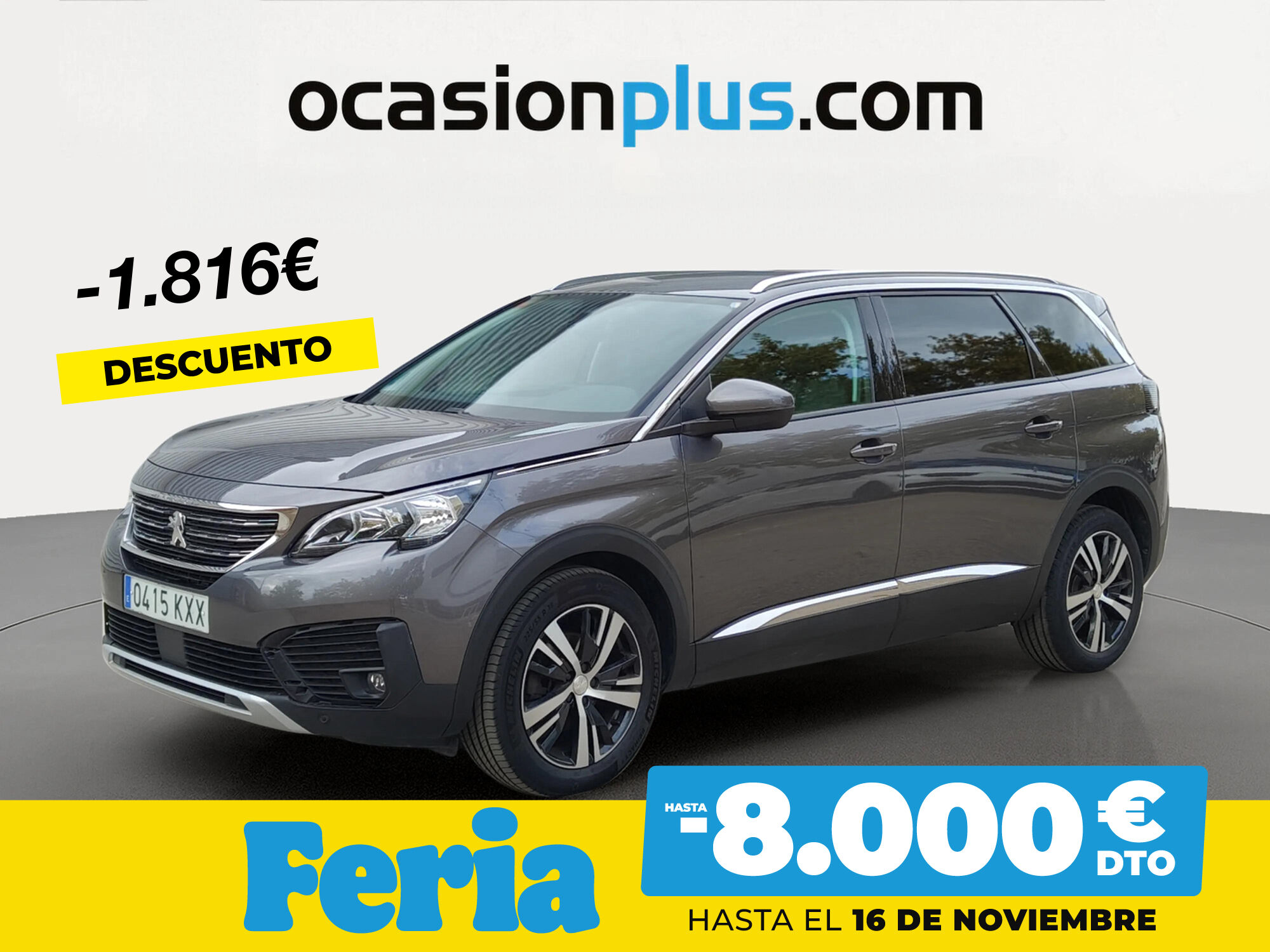 PEUGEOT 5008 (BlueHDi 130 S&S Allure EAT8 96 kW (130 CV)) en Madrid