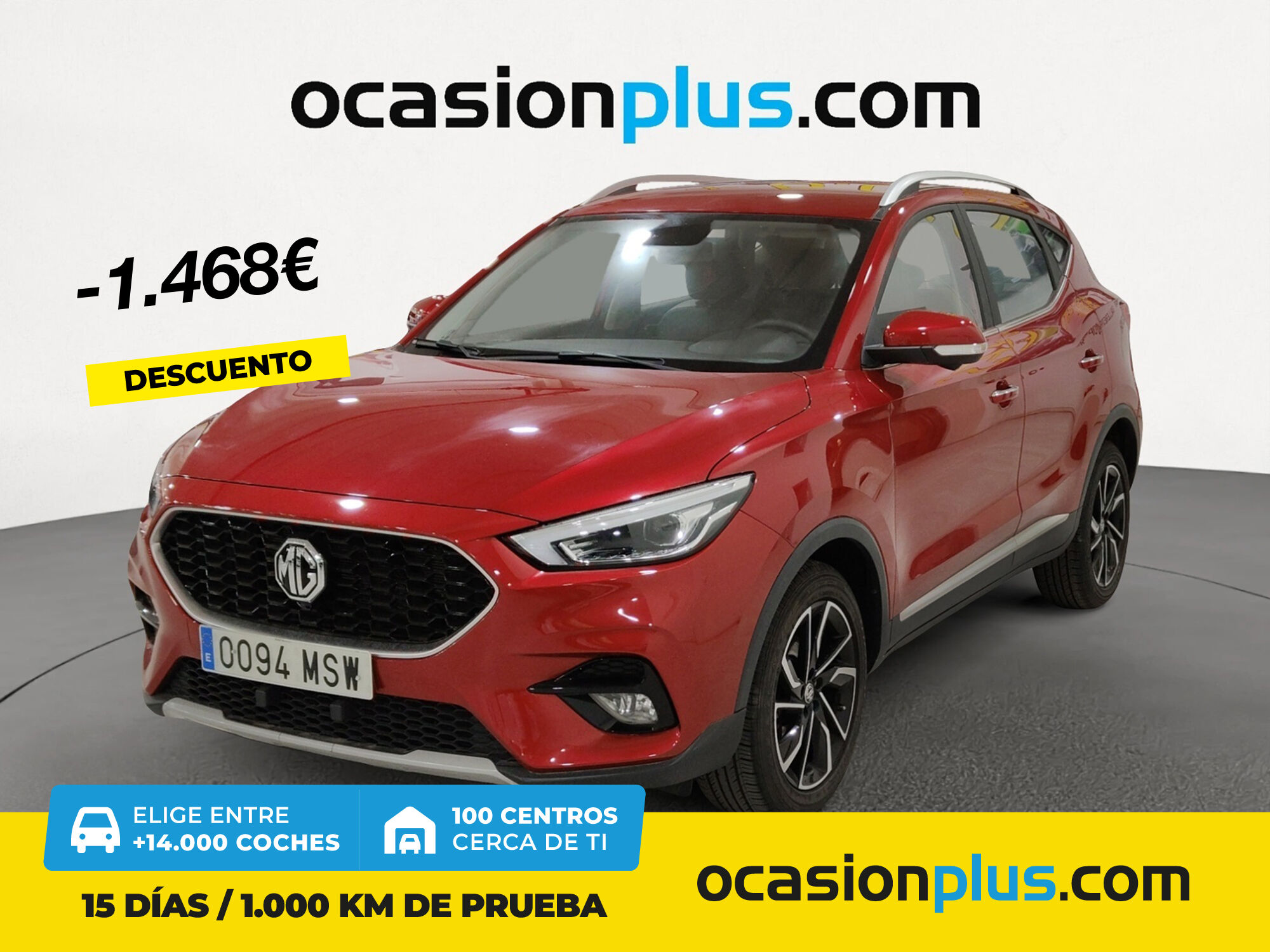 MG ZS (1.5 Luxury 78 kW (106 CV)) en Madrid