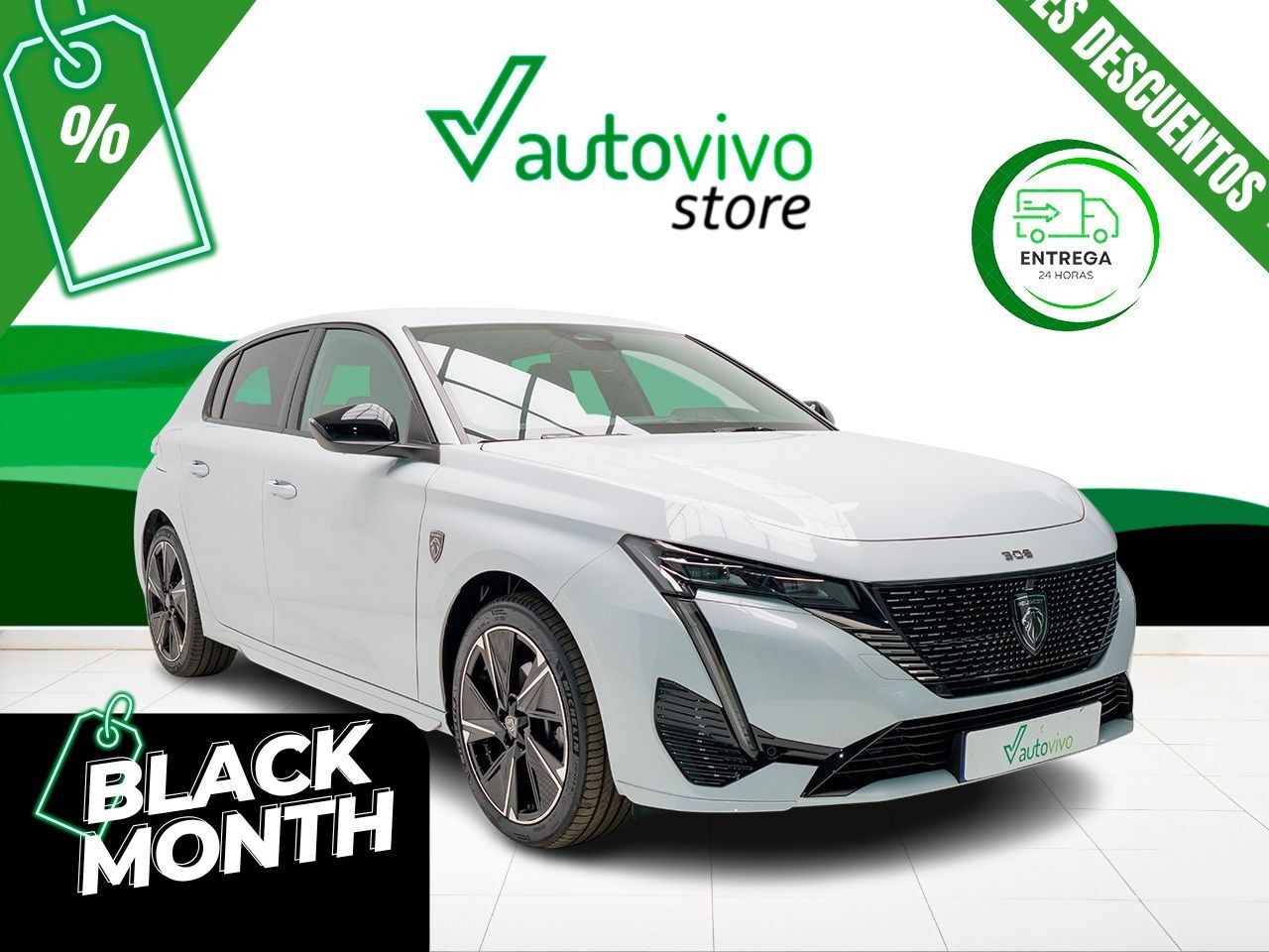 PEUGEOT 308 (FIRST EDITION BEV 54KWH 156 CV 5P) en Barcelona