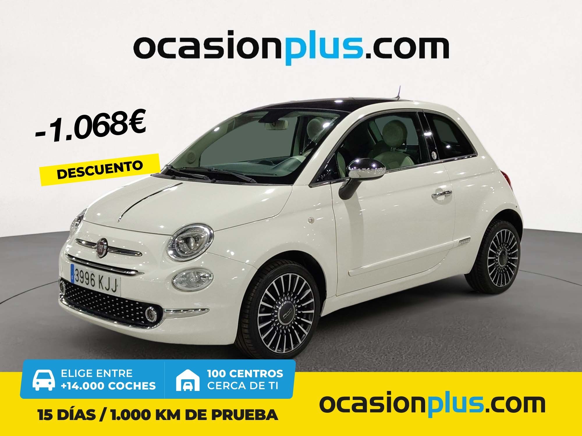 FIAT 500 (1.2 8v Mirror 51 kW (69 CV)) en Madrid