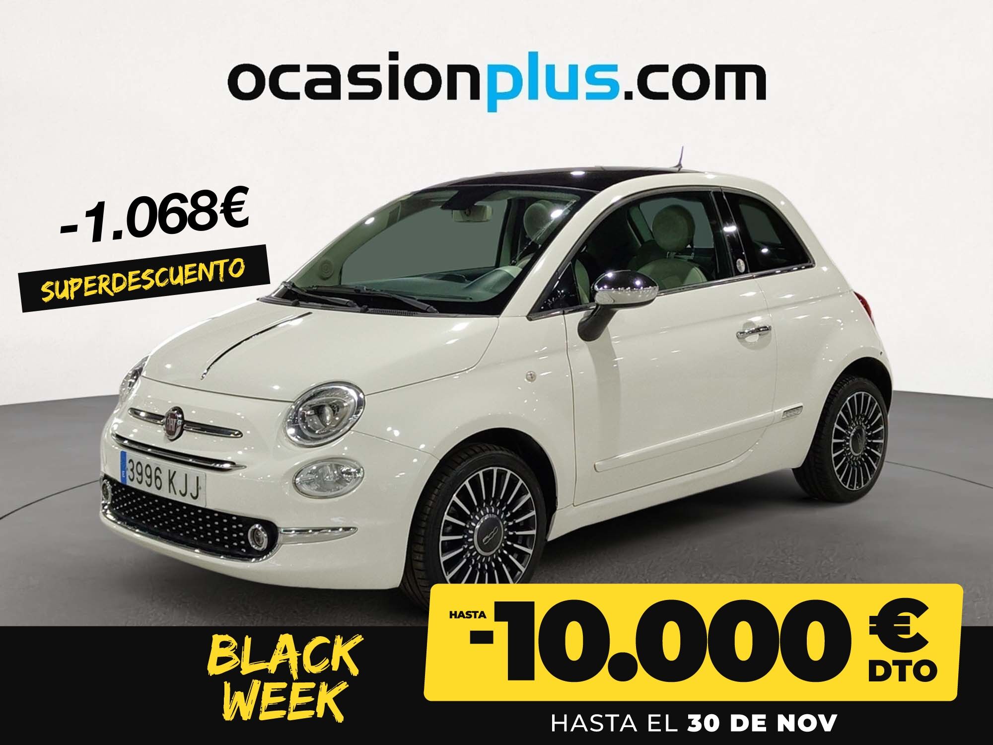 FIAT 500 (1.2 8v Mirror 51 kW (69 CV)) en Madrid