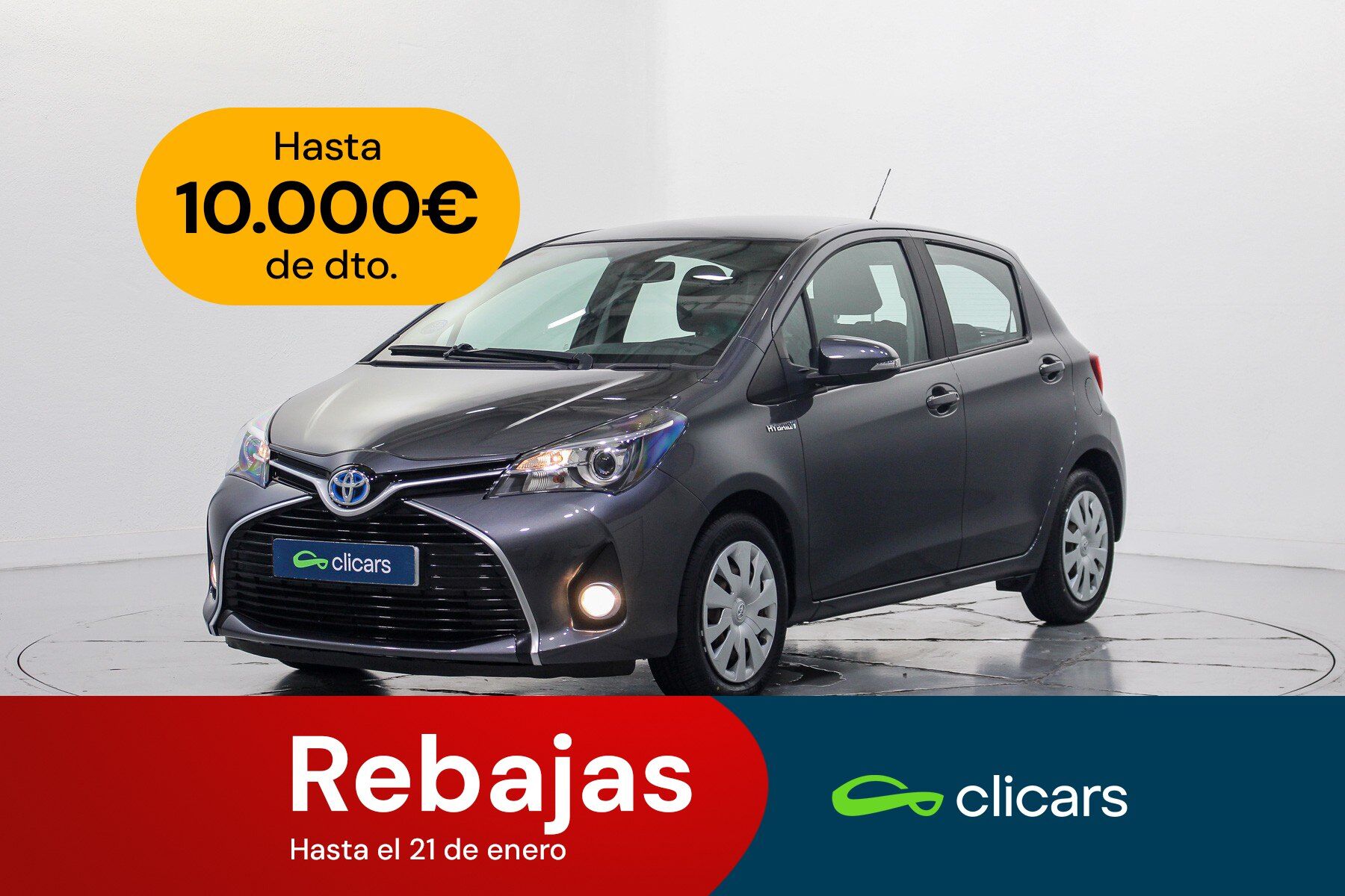 TOYOTA Yaris (Yaris Hybrid 1.5 Active) en Madrid
